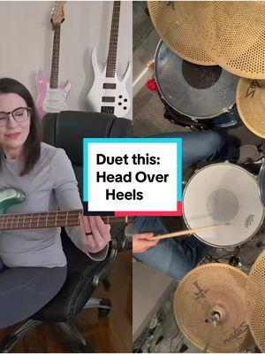 #duet with @Morgan_Leigh If you build it, they will come #duetthis #headoverheels #tearsforfears #songsfromthebigchair #drumtok #basstom 