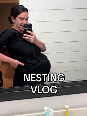 The progress is so stasifying also HOW IS THERE THIS MUCH STUFF #nesting #nestingvlog #37weeks #37weekspregnant #babynumber2 #doctorsappointment #Vlog #familyvlog 