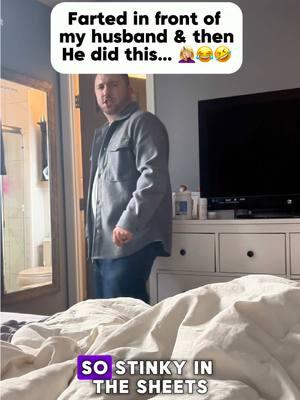 My husband is a child… 🤦🏼‍♀️ 😆 😂 #marriagehumor #comedy #husbandandwife #parody #dadlife #wifelife #couplegoals #marriage #dancing #song #singing #marriedlife #funny #wifey #wivesoftiktok 