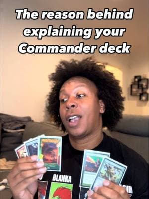 You can know everything you want to know about my Commander deck 😈  #mtgtiktok #tabletopjocks #mtgcommander #magicthegathering #mtg #mtghumor 