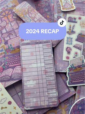 Our 2024 Recap 💖 There were so many more things I wanted to include but I wanted to get this posted. We did so much in 2024, def a year to remember 🫶🏼💖#StickerLove #StickerAddict #stationery #cutestationery #stationeryshop #2024recap 