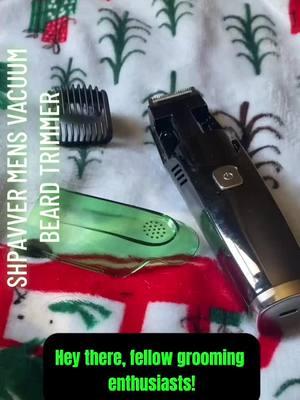 ##fyp #TikTokShop #vacuum #beard #trimmer #easytouse #nomorehair #shaver #builtin 