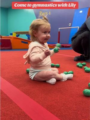 Lily at gymnastics pt. 1 🤸🏽‍♀️🩷 #gymnastics #gymnasticstiktok #toddlersoftiktok #toddler #toddlertok #toddlermom #MomsofTikTok 