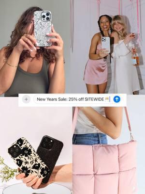 Celebrating the new year with a Sitewide sale💗🥂 #Casely 