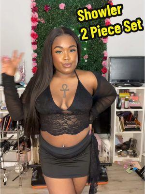 @SHOWLER Sexy Twopiece Set 😩😍🔥 #showler #twopieceset #clothingreview #goingoutoutfit #fyp The Baddies need this!! 