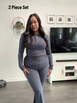 I love this brand, their sets are so flattering! #fyp #newyearnewaura #loungewear #loungeset #twopieceset #OOTD #ootdinspo #ncmryu #workoutsetoutfit #TikTokShopFashion 