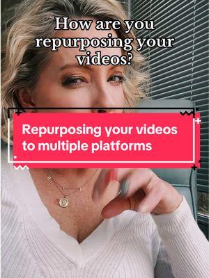 Maximize your reach! 💥  Learn how to repurpose your TikTok videos for Instagram Reels, YouTube Shorts, Facebook, and even Pinterest!  ✨ This video explores different options, including using a VA or rep for efficient content distribution. 📈  We also discuss the importance of organic posting and removing watermarks. 🎥  Want to streamline your content creation process? ⚡️ Join Weekly Film School! 🎥 We'll show you how to efficiently repurpose your content across platforms. Comment "FILM SCHOOL" for more info. 📈  #WeeklyFilmSchool #VideoMarketing #RealEstateTraining #WomenInRealEstate #VideoRepurposing #ContentMarketing #RealEstateMarketing #SocialMediaMarketing #WomenInRealEstate #CharlottesvilleVA #RichmondVA #womenrealtors #womeninrealestate 