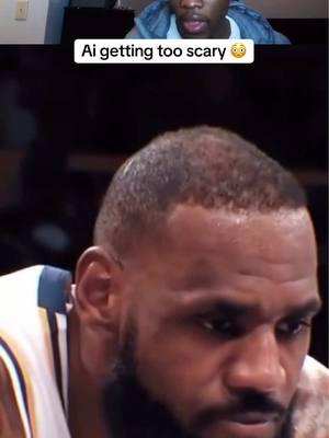 Not my glorious King😭😭#reaction #basketball #NBA #lebron #ai #goviral #trending #relatable #diabolical 