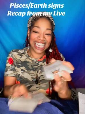 #LIVEhighlights #TikTokLIVE #LIVE Pisces/Earth signs Recap from my live the other night! #oraclereading #oraclecards #tarot #tarotreading #followalongonthejourney #followmeonyoutube #oraclereading #newbeginnings #live #fyp 