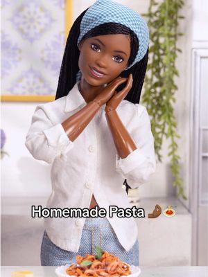 In my chef era 🍝✨ Buon appetito! #Barbie #Pasta #Cooking #NewYear #Chef #CookTok 