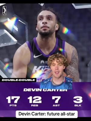 DC22 is gonna be a fan favorite quickly #NBA #sacramentokings #kingsbasketball #devincarter #providence #greenscreen 