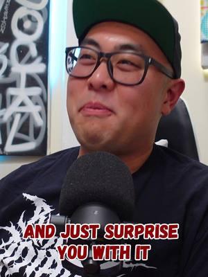 Wait! What's the SURPRISE???? Find out on the So You Wanna Get Fat podcast #podcast #chefbriantsao #frenchy #sywgf #secret #surprise #Justinwhang