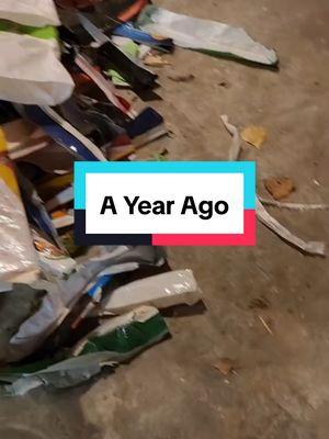 It only took a year of sewing but almost all these bags have since been made into a reusable bag. #onthisday #onefeedbag #reducereuserecycle #feedbags #reducewaste 