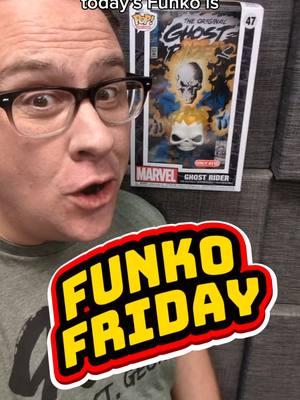 it's Funko Friday with Ghost Rider and @Ryan Seacrest  #marvel #funkopop #fanx #fanxsaltlake #utah #stgorgeutah #nerd #geektok 