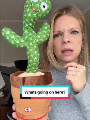 He had me at hello 🥰 🌵 #dancingcactus #sassycactus #cactustoy #talkingcactus #funnytoys #viraltoys 