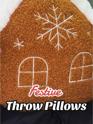 I ABSOLUTELY love switching up my decor for the holidays! This festive throw pillow was the perfection addition!! I love it so much 🫶🏾#gingerbread #pillow#gingerbreadpillow#throwpillows #festivedecor #giftguide #TikTokShopCreatorPicks #Spotlightfinds