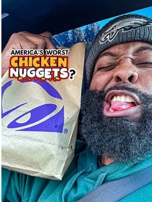 🗣Have yall tried these yet? 😱 Maybe we visited on a bad day? Maybe these were nuggets that were prepared by a newbie? Maybe, just maybe, they are actually good and we need to go back and try again? If thats not the case, Baby yall “GAS LIT” these to the 100th power! As a certified, chicken loving, black man, these are not approved 🥴. On the contrary, they were actually juicy and seasoned but they had a mundane, dry, Bridgestone TIRE taste… maybe it was just me? We gonna stick with @Chick-fil-A nuggets for now fam! 2/10 wouldn’t try em’ again 🫣 PROTIP: 🦅Go Eagles ••••••••••••••• #ncfoodie #nccheck #nctiktokers #northcarolina #raleighnc #durhamnc #252 #919 #fypシ゚viral #explorepage #fyp #704 #910 #charlottenc #foodreview #california #tacobell 