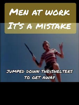 Men at work - it’s a mistake. #ColinHay #MenAtWork #Australia #Aussie #LandDownUnder #Eighties #80s #musica #music 