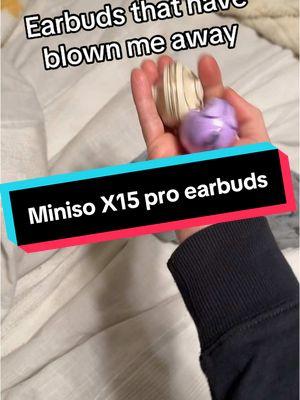 Miniso earbuds have always been my go to. #miniso #minisoearbuds #earbuds #headphones #wirelessearbuds #wirelessheadphones #newyearnewme 