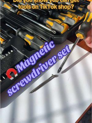 43 peice magnetic screw driver set with carrying case! Amartisan Magnetic Screwdriver Set #newyeardeals #screwdriverset #magneticscrewdriverset #magneticscrewdriver #tools #toolset #tiktokshoptools #tiktokshopfind #amartisan #amartisanscrewdriverset #magnetictools 