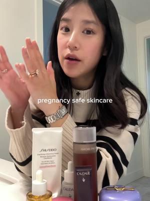 My top pregnancy safe products at the end 🫶🏻 @SHISEIDO @Amorepacific @SKIN1004 Official @Caudalie @Tatcha @LANEIGE Korea  #skincareroutine #koreanskincare #pregnancysafe #firsttimemom 