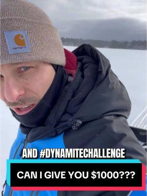 CAN I GIVE YOU $1000 PLZ?? 🙏 details in comments 🕺 #profgampo #dynamitechallenge 