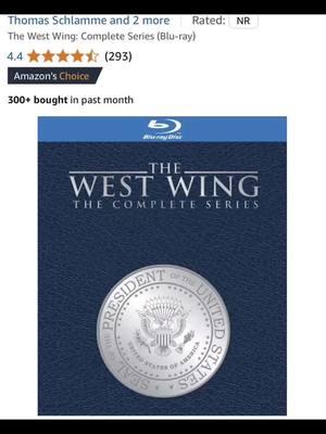 Since @Max took off the west wing two days ago, I bought the box set. #hbomax pissed off a whole fandom mad by taking it off their platform BUT, I have my Blu-ray and I will be binge watching #boycotthbomax #TheWestWing #HBOMAX #fyp #foryoupage #fypシ゚viral #fypage #fypシ @April Glick Pulito ⸆⸉🤠 