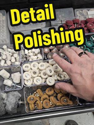 hope this helps. see you in the comments.  #metalpolishing #polishing #polish #buffing #jewelry #bits 