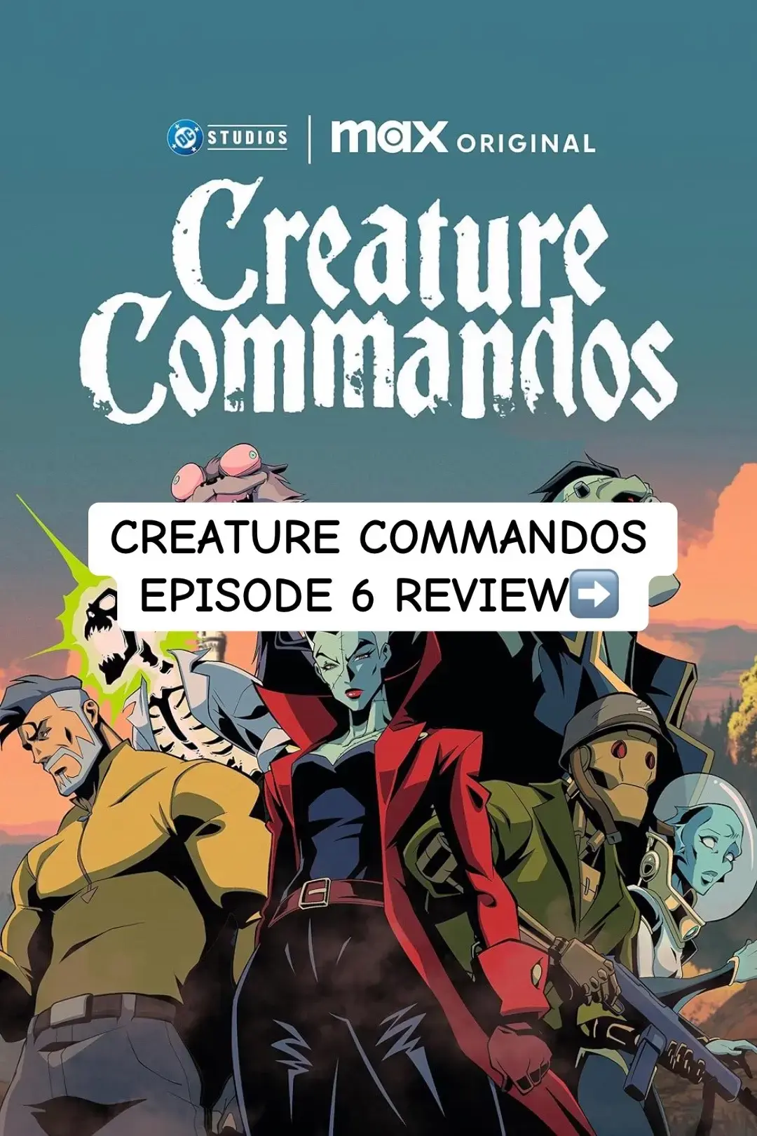 #creaturecommandos #dc #dccomics #dcuniverse #dcu #dctok #dctiktok #dcfyp #jamesgunn #jamesgunndc #comics #comictok #nerdtok 