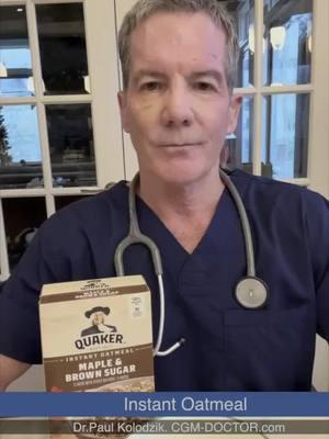Oatmeal x Blood Sugar I said it, oatmeal may not be heart healthy...How does oatmeal impact your A1c? And your cholesterol?  But you really should be asking how it impacts blood sugar. See what oatmeal does to my blood sugar...#bloodsugarbalance #metabolichealthcoach#weightlossjourneys #oatmealtiktok #cholesterolcheck #metabolichealthdoctor