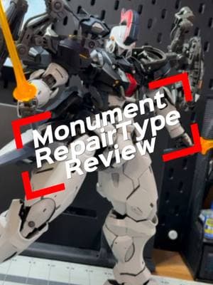 Monument RepairType Quick Review. Kit provided by @The Gundam Place Store A more in depth review is available at the red play button😁 #gundam #gunpla #plasticmodels #plamo #models #review #gundamwing #anime #toys #actionfigures #basicnerd #monumentrepairtype