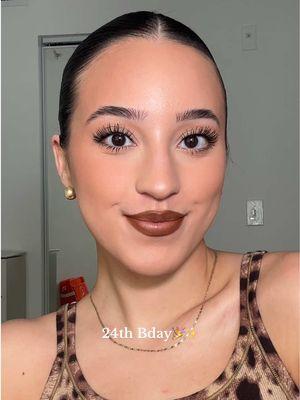 24th bday!!🎉🥂✨ #birthday #birthdaytransition #makeup #makeuptransition 