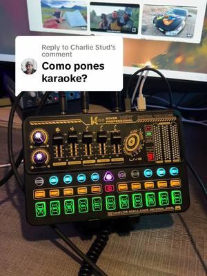 Replying to @Charlie Stud #dj #karaoke #mixer #musica #livestream #podcast #canta #sonideros 