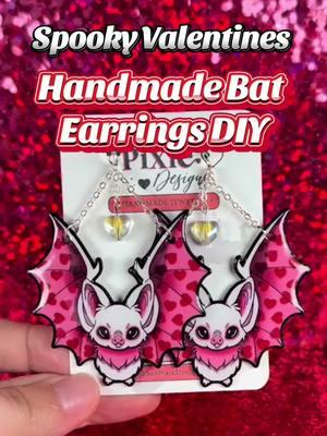 NEW HOLIDAY BAT ALERT! I am obsessed with how these chocolate bats turned out! Are you more into these or our classic heart bat?! Both are available in our shop!  #ValentinesDay #valentinesearrings #shrinkplastic #shrinkplasticjewelry #resin #craft #DIY #foryou #handmadejewelry #earringtutorial #tutorial #arttutorial #earrings #cuteearrings #fyp #ConSantanderConecto 