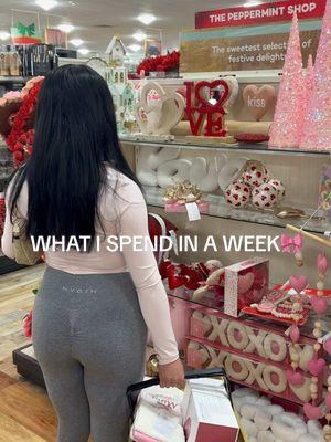 WHAT I SPEND IN A WEEK! 🎀 I’m just a girl at the end of the day #whatispendinaday #budgeting #frugal #budgetingtips #moneytok #nobuy #budgetmypaycheck #fy #gettingfired 