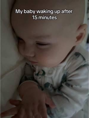 A few moments later #baby #naps #babystruggles #sleepregression #mom #momlife #momstruggles 