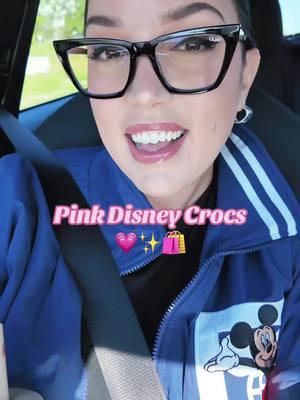 come with me to hunt for the new baby pink disney crocs 💗 #disney #disneyworld #disneyparks #disneymerch #newdisneymerch #disneyshopping #shopwithme #disneysprings #wdw #shopping #crocs #disneycrocs #pinkcrocs @Disney Parks @Crocs 