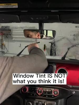 Window tint is a must have! #gottint #windowtint #tintedwindshield #carupgrades  