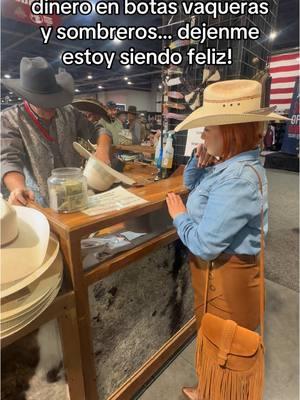 La que puede puede 🤠😎 #cowboychristmas #nfr2024 #lasvegas @lazy j hats 