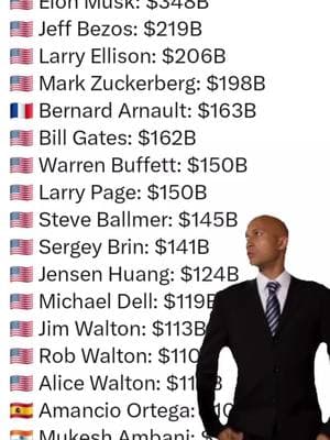 #rich #people #jeffbezos #elon #elonmusk #warrenbuffett #larrypaige #world #adamshelton 