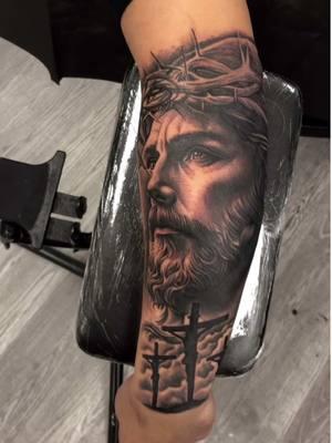 What would you get for your first tattoo? Artist: @Danny Rodriguez🙏🏼 For booking info📲 Text/Call (626)507-5821  #manifeststudioinc #manifeststudio #tattoos #tattooartist #firsttattoo #tattooideas #religioustattoos #tattooersoftiktok #jesustattoo 