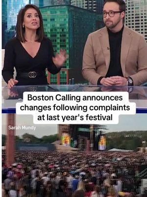 Organizers for Boston Calling announced a series of changes Thursday aimed at addressing complaints that last year's three-day music festival was unsafe.  #nbc10boston #massachusetts #boston #musicfestival #music #festival #bostoncalling #news #video #fyp 