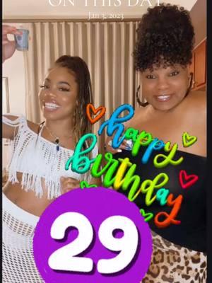 Screaming Happy 29th Birthday to my niece @Oneof.one_  hope today is filled with blessings, laughter and joy, love you #29thbirthday #nieceandauntie #onthisday 