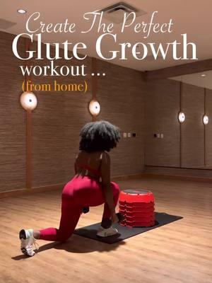 Your simple GUIDE to create THE MOST EFFECTIVE GLUTE WORKOUT from home‼️ When I first started training, I thought that I had to do multiple exercises at high rep ranges to achieve the best results...I couldn’t be more wrong. The truth is that the best glute workouts consist of about 4-5 exercises done with weights that challenge you to the point where you can complete about 8-10 reps with good form. There is really no hocus pocus or magic involved!  In fact, trying to cram excess exercises into a lower body sesh usually just results in diminishing returns.  Sooo...let’s structure your lower body days to make them more effective and efficient, mkay? First, you’re going to pick 2 exercises in each of these categories: 📌Glute STRETCH  in the LONG POSITION—lunges, deadlifts, step ups, squats (glutes are most activated when they are in their longest state) 📌Glute CONTRACTION in the SHORT POSITION—glute bridges, hip thrusts, reverse hyperextensions, dumbbell/kettlebell swings, donkey kicks (glutes are most activated when they are in their shortest state) Then pick 1 accessory exercise that trains the MINOR GLUTE MUSCLES (the glute medius and minimus): 📌glute kickbacks and glute abductions are examples To spice it up, you can do variations of these main exercises by making them single legged or B stance...and you can also enhance time under tension by throwing in some pulses vs. static holds OR adding a deficit (like I did in the first exercise in the video). And dats ittt!! Try this method to make your lower body days more efficient and let me know how it goes. . . . BTW.. MY FITNESS APP IS LIVE 🔥🔥🔥🔥 so if you need a gym bestie to show you STEP BY STEP how to get into the best shape of your LIFE, then just tap the 🔗 in my bio ❤️ #gluteworkout #glutesworkout #glute gains #gluteactivation #gluteday #gluteexercises #glutetraining #legworkout #hamstringworkout #lowerbodyworkout #lowerbodyday #squats #deadlifts #explorepage