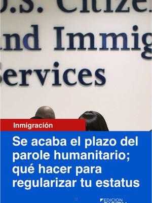 👉 Se acaba el plazo del parole humanitario; un abogado explica qué puedes hacer para regularizar tu situación migratoria. 📺 No te pierdas el Noticiero Univision Edicion Digital de lunes a viernes a las 12pm/11C por Univision. #EdicionDigital #inmigrantes #inmigration #parole #parolehumanitario 