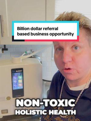 Holistic Health Solution: Create Income by Sharing the Value of a Toxin-Free Lifestyle We talk about the toxicity in our air, food, and water, including pesticides, processed foods, red dyes, microplastics in bottled water, and pharmaceuticals and heavy metals in tap water.  To address these issues, we introduce a certified medical grade ionizer that offers a holistic health solution, creating health, wealth, and sustainability.  This device has over 100 uses, is tax-deductible, travel-friendly, and can replace many toxic products.  By investing in and sharing the value of this machine, you can earn referral checks. The investment comes with a referral based business.  Comment or direct message me “Water” to receive additional value on the holistic health device and our referral based business comp plan.  Lead people into holistic health @lightupyourlane #toxicity #airquality #foodsafety #waterquality #pesticides #processedfoods #microplastics #pharmaceuticals #heavymetals #holistic #healthsolution #ionizer #healthwealth #lightupyourlane #Sustainability #taxwriteoff #referralprogrambusiness