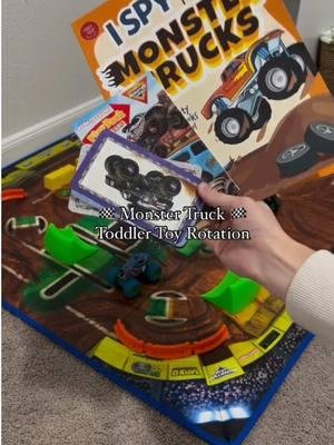 A few of our favs for today’s Monster Truck toy rotation 🤭🏁 #toddlertoyrotation #toyrotation #monstertrucks #monsterjam #toyreview #christmastoys 