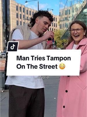 Don’t we all have “using a tampon for the first time” trauma 🤭 #OnTheStreet #Voxpop #WomensHealth #FloApp #MenstrualCycle 