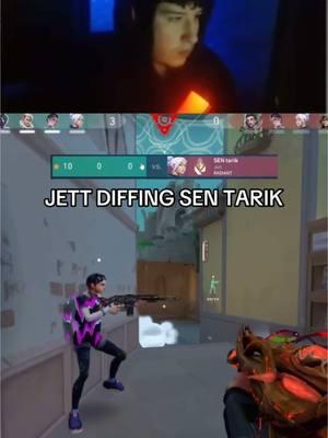 jett diffing @Tarik #Valorant #radiant #tarik #sentinels #jett 