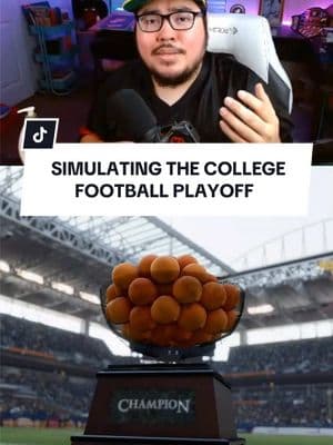 Simulating the Orange Bowl and Cotton bowl games! 🔥🔥🔥 #cfb25 #collegefootballplayoff #notredame #pennstate #ohiostate #texas 